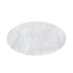 Orbit Coffee Table Oak & White Marble - thumbnail 6