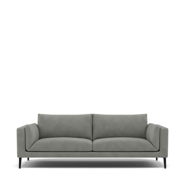 Dove 3-Seater Sofa - Giada Textured Chenille: Jade