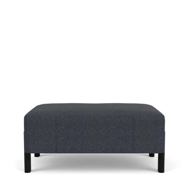 Sloan Footstool - Wool: Navy