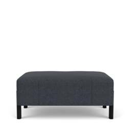 Sloan Footstool - Wool: Navy