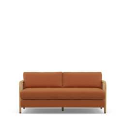 Tamilla 2-Seater Sofa Oak & Dahlia - thumbnail 1