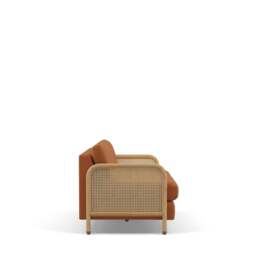 Tamilla 2-Seater Sofa Oak & Dahlia - thumbnail 3