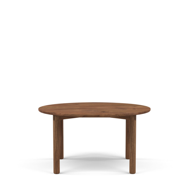Gather Dining Table Round Walnut - image 1