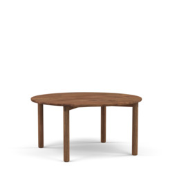 Gather Dining Table Round Walnut - thumbnail 5