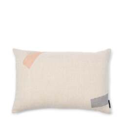 Furrow Cushion Cover Sage & Orange 40 x 60cm - thumbnail 6