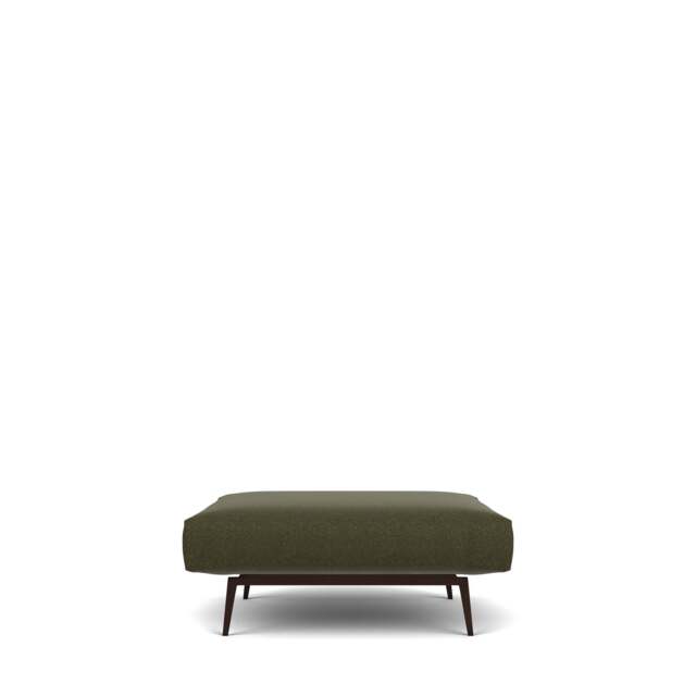 Pelham Footstool - Wool: Kelp