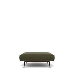Pelham Footstool - Wool: Kelp