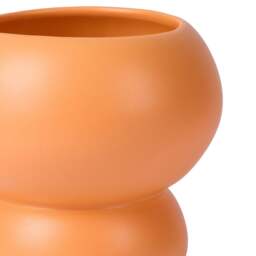Stacked Spheres Vase Orange - thumbnail 3