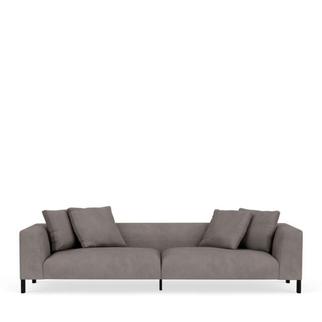 Sloan 5-Seater Sofa - Kairos Leather: Lead