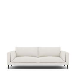 Dove 3-Seater Sofa - Giada Textured Chenille: Ivory