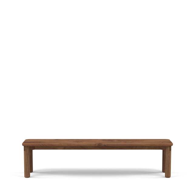 Gather Bench Walnut - Walnut - Oil / 195cm / Filled
