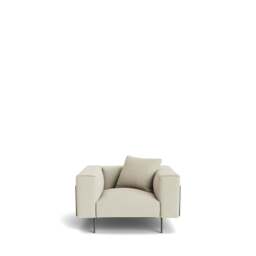 Pelham Armchair - Wool: Feather Grey - thumbnail 3