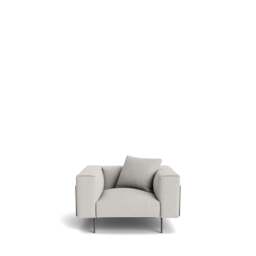 Pelham Armchair - Wool: Feather Grey - thumbnail 2