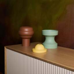 Bolt Vase Sage Green - thumbnail 2