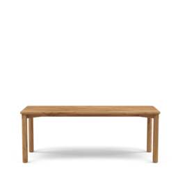 Gather Dining Table Rectangular Blonde Oiled Oak 200 x 90cm - thumbnail 1