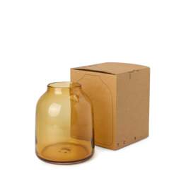 Pod Vase Amber 21cm - thumbnail 6