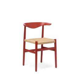 Delta Dining Chair Red & Papercord - thumbnail 6