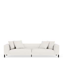 Sloan 5-Seater Sofa - Giada Textured Chenille: Ivory