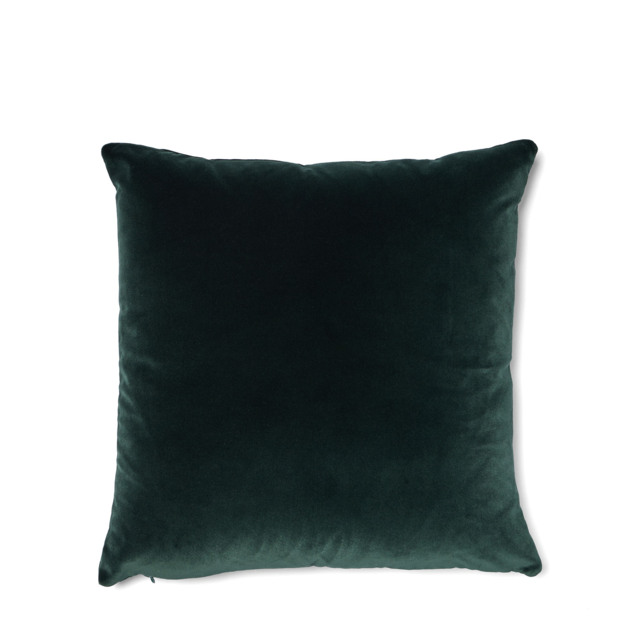 Otto Cushion Duro Velvet Emerald 50 x 50cm - image 1