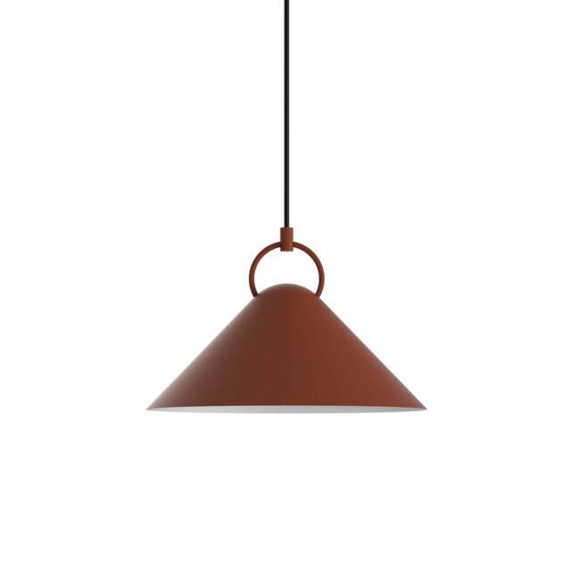 Nola Pendant Brick Red 30cm - image 1