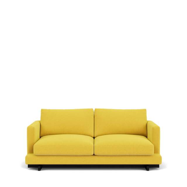 Harper 3-Seater Sofa - Lario Duro Velvet: Ochre