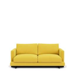 Harper 3-Seater Sofa - Lario Duro Velvet: Ochre