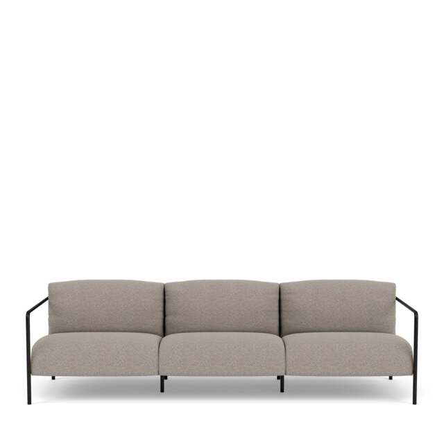 Fold Outdoor 3-Seater Sofa - Bora Bora: Taupe