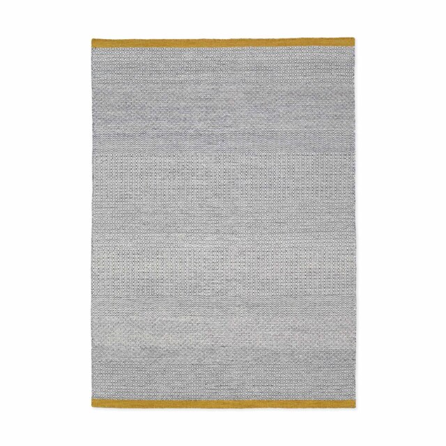 Mini Diamond Kilim Rug Charcoal & Pollen 200 x 300cm - image 1