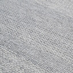 Mini Diamond Kilim Rug Charcoal & Pollen 200 x 300cm - thumbnail 3