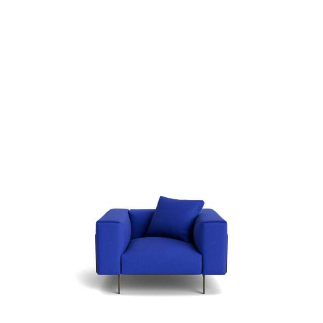 Pelham Armchair - Wool: Electric Blue
