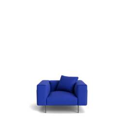 Pelham Armchair - Wool: Electric Blue