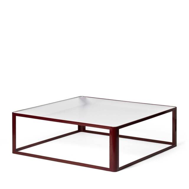 Aspect Coffee Table Burgundy 90cm - image 1