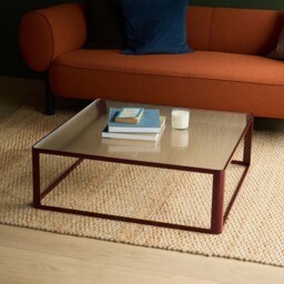 Aspect Coffee Table Burgundy 90cm - thumbnail 2