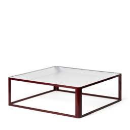 Aspect Coffee Table Burgundy 90cm - thumbnail 1