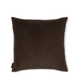 Miller Corduroy Velvet Cushion Cover Bark 50 x 50cm - thumbnail 1