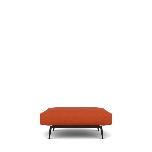 Pelham Footstool - Wool: Cinnamon