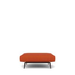 Pelham Footstool - Wool: Cinnamon