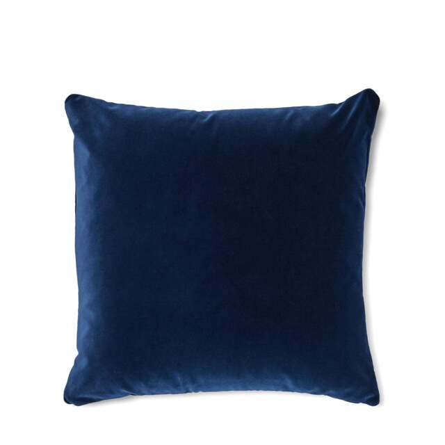 Otto Cushion Duro Velvet Cobalt 50 x 50cm - image 1