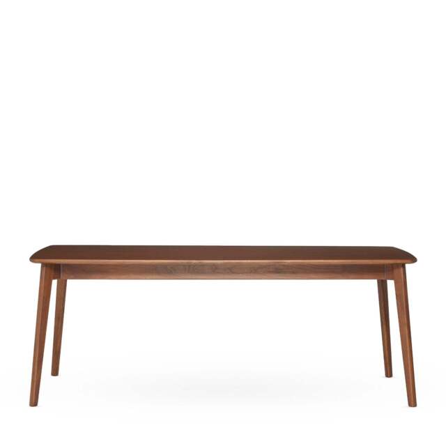 Ninety Extending Dining Table Dark Walnut 200cm - image 1