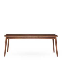 Ninety Extending Dining Table Dark Walnut 200cm - thumbnail 1