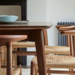 Ninety Extending Dining Table Dark Walnut 200cm - thumbnail 3
