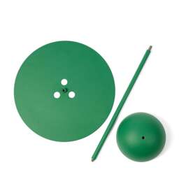 Ten-Pin Side Table Green - thumbnail 6
