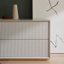Pillar 2 Drawer Unit Stone - thumbnail 3