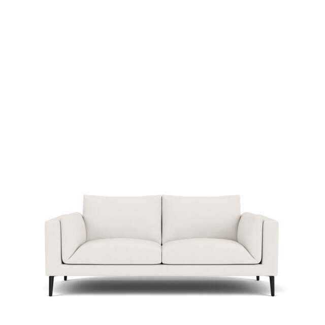 Dove 2-Seater Sofa - Giada Textured Chenille: Ivory