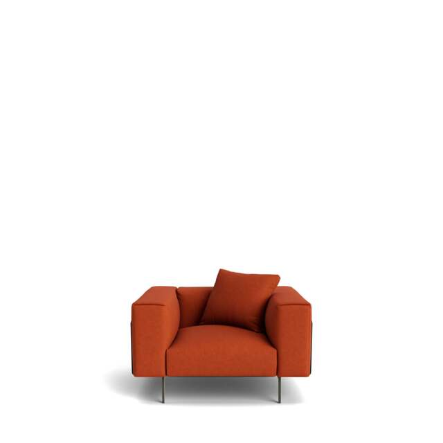 Pelham Armchair - Wool: Cinnamon