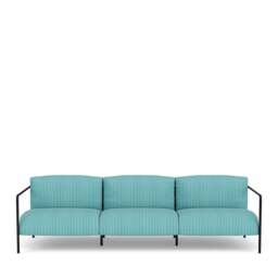 Fold Outdoor 3-Seater Sofa - Strange Loves: Bordo Piscina