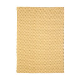 Macrame Rug Ochre & Cream (4 Sizes) - thumbnail 1