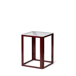 Aspect Side Table Burgundy