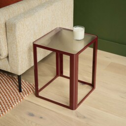 Aspect Side Table Burgundy - thumbnail 3