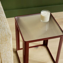 Aspect Side Table Burgundy - thumbnail 4